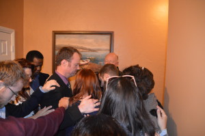 06 Laying on of hands during prayer service